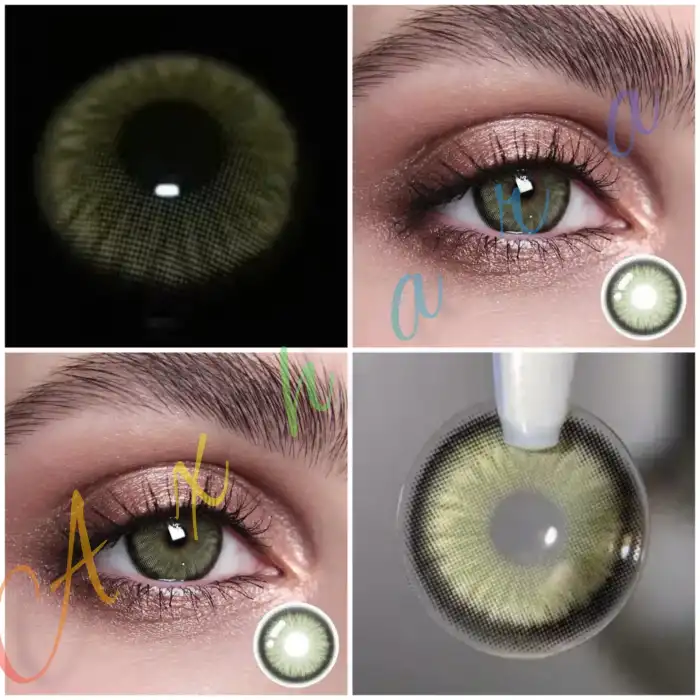 Retina Green / Hareli Yeşil Renkli Lens
