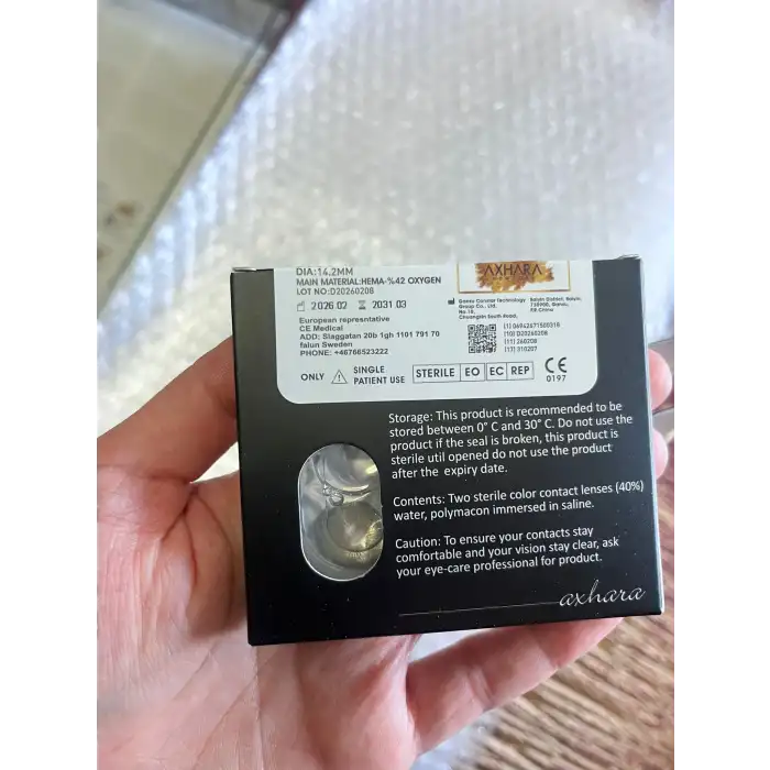 NATURAL GRAY / HARELİ GRİ RENKLİ LENS Yıllık