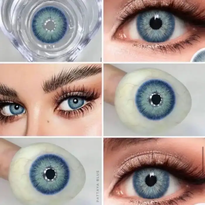 Bahama Blue / Haresiz Mavi Renkli Lens Yıllık