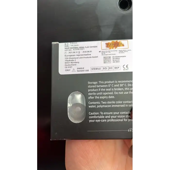 Bahama Gray / Hareli Gri Renkli Lens YILLIK