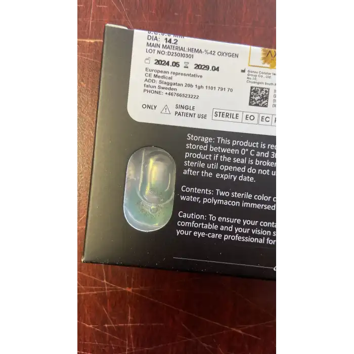 Misk Green / Haresiz Yeşil Renkli Lens Yıllık