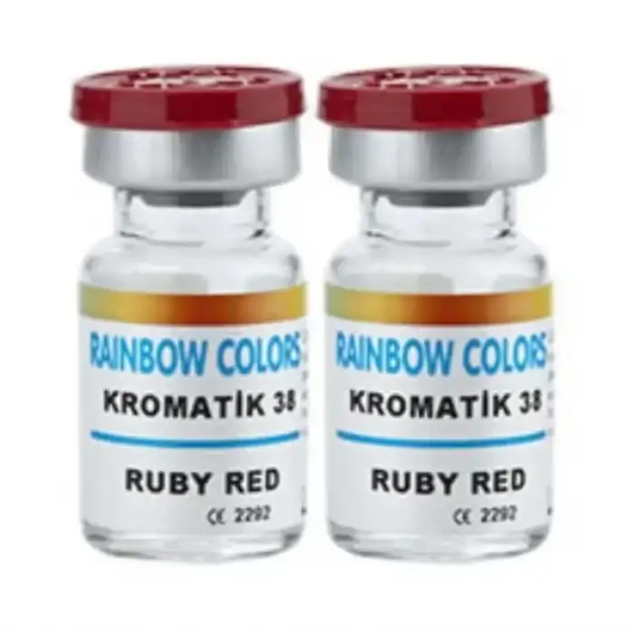 Renk Körlüğü Lensi / Ruby Red