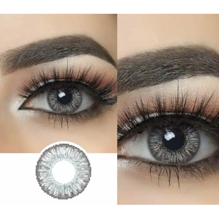 Sterling Gray / Hareli Gri Renkli Lens / Miyop ( - ) Numaralı