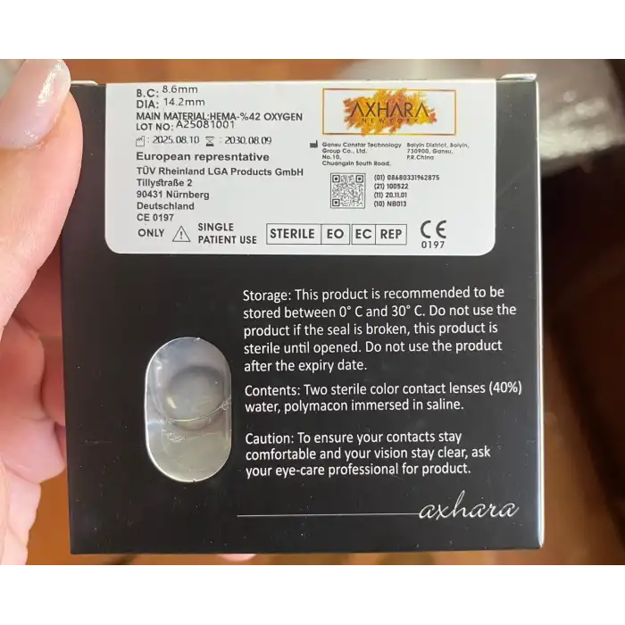 STORM GRAY / HARELİ GRİ RENKLİ LENS Yıllık