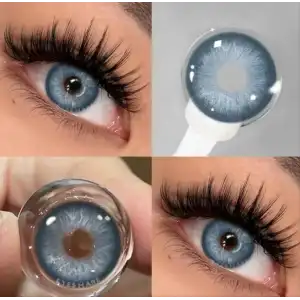 Baby blue / Hareli Mavi Renkli Lens