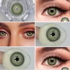 Bahama Green / Hareli Yeşil Renkli Lens