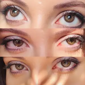 Zenith Hazel / Haresiz Doğal Ela / Renkli Lens