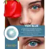 Vein Blue / Haresiz Ve Damar Mavi Renkli Lens Yıllık