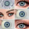 Bahama Blue / Haresiz Mavi Renkli Lens Yıllık
