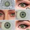 Bahama Green / Hareli Yeşil Renkli Lens Yıllık