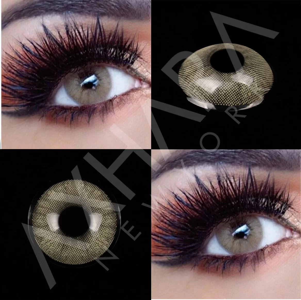 Kajal Hazel / Haresiz Ela Renkli Lens