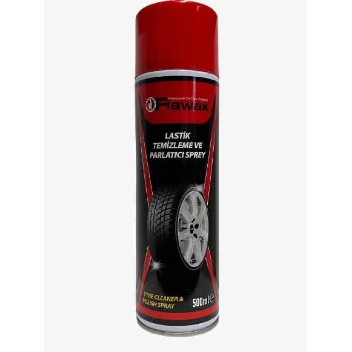 FİAWAX LASTİK TEMİZLEME VE PARLATICI AEROSOL SPREY 500 ML
