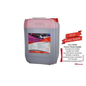 FQ700 Colored Plus Cilalı Fırçasız Renkli Köpük Oto Yıkama Maddesi 20 lt