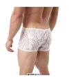 Fantezi Dantelli Beyaz Seksi Erkek Boxer - Erkek İç Çamaşırı