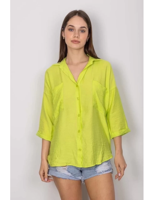 Cepli salaş gömlek t1010