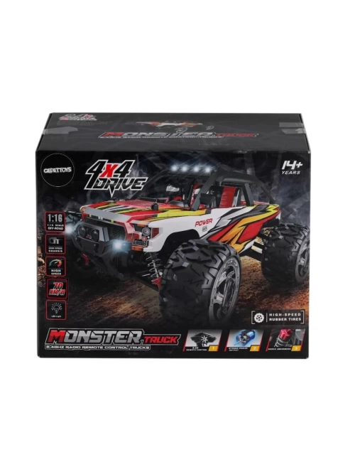 Nessiworld 866-1612 1:16 Kumandalı 70 km/h Monster Truck 4x4