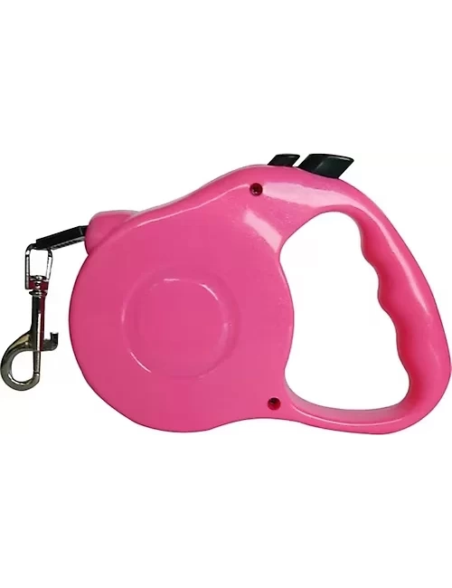 Otomatik  Köpek Gezdirme Tasması XS 3 Metre 12 kg Pembe