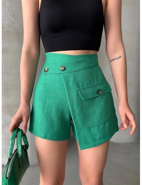 Tek cepli şort etek