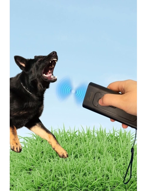 Ultrasonik Zarar Vermeyen Köpek Uzaklaştırıcı ve Eğitici Cihaz