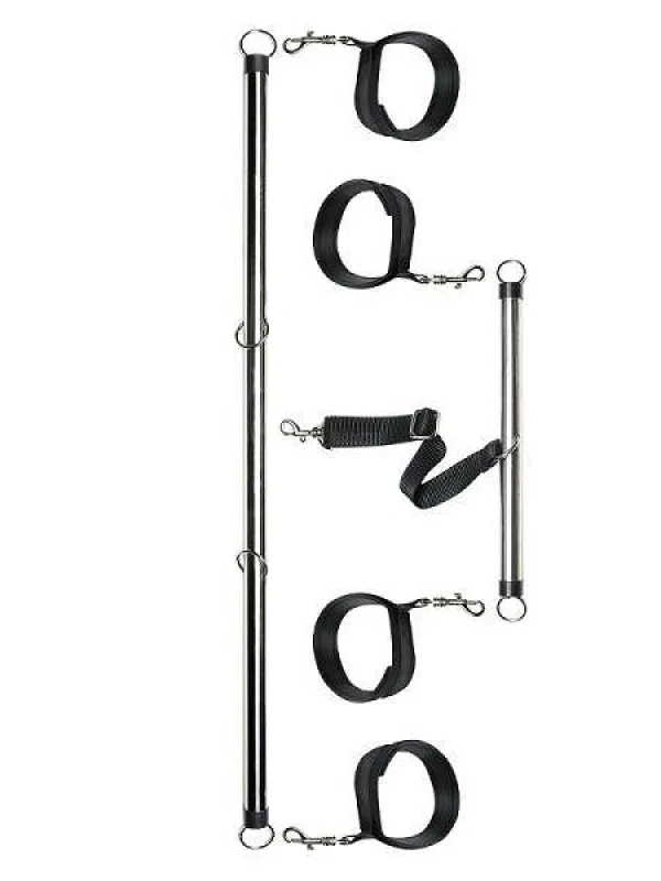 Fantazi Borulu Deri Kelepçeli Yatak Kelepçesi