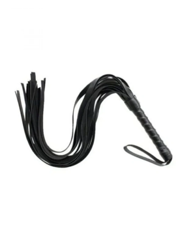 Fantezi Deri Seksi Siyah Kedi Maske Kelepçe Kırbaç Seti ( 3lü Set)