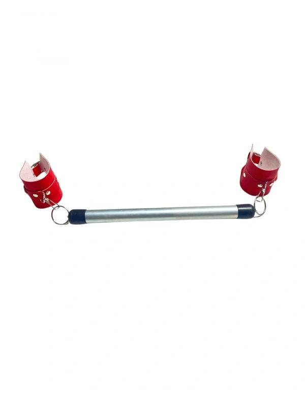 Fantezi Seksi Deri Borulu Kırmızı El Kelepçesi