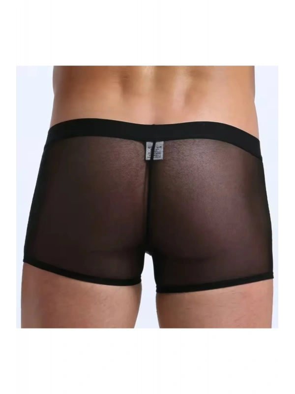 Fantezi Transparan Tül Erkek Boxer Fantezi Tanga