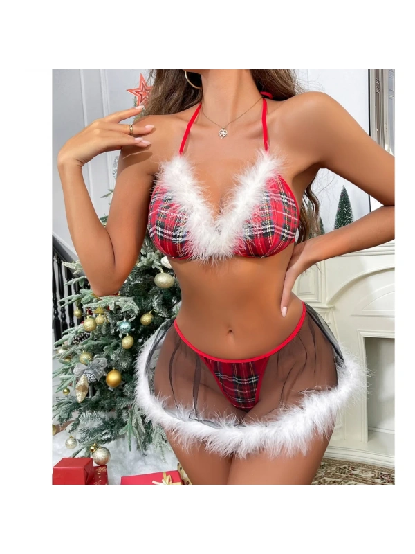 Seksi Transparan Etekli Yılbaşı Kostümü