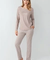 Arnetta 3424-s Kadın Uzun Kol Pijama Takım