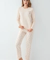 Arnetta 3434-s Kadın Uzun Kol Pijama Takım