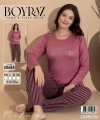 Boyraz 20688 Kadın Milan Uzun Kol Pijama Takımı
