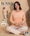 Boyraz 20700 Kadın Milan Uzun Kol Pijama Takımı