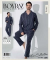 Boyraz 70089 Erkek Uzun Kol Penye Pijama Takımı