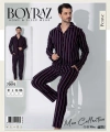 Boyraz 70093 Erkek Uzun Kol Penye Pijama Takımı