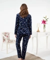 Estiva 25367 Gömlek Yaka Kadife Pijama Takımı