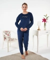 Estiva 25381 Uzun Kol Kadife Pijama Takımı