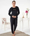 Estiva 25384 Uzun Kol Kadife Pijama Takımı