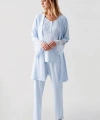 Freshness 322 Kadın Sabahlıklı Pijama Takımı