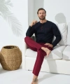 Kocabey 9221 Erkek Midi Yaka Pijama Takım