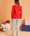 Pjs 28062 Kadın Patlı Pijama Takım