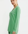 Sementa 76438 Yarım Düğmeli Cep Detaylı Pijama Takım