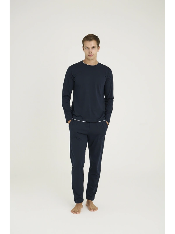 9222 Erkek O.yaka Pijama Takım