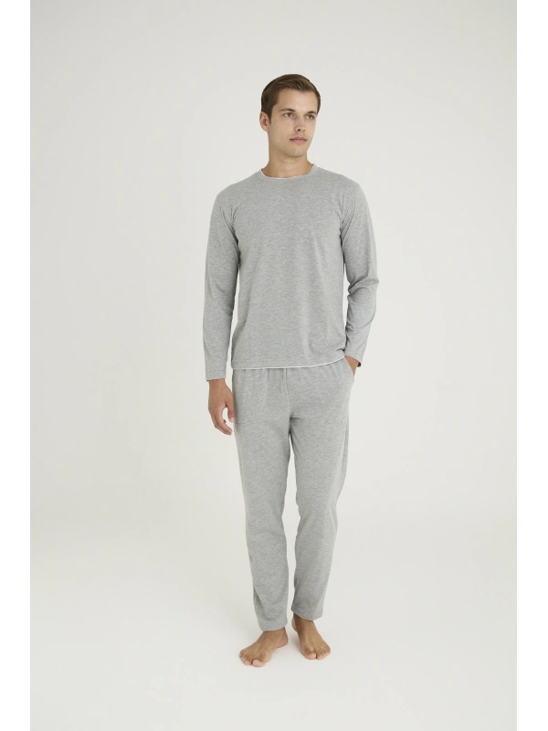 9222 Erkek O.yaka Pijama Takım