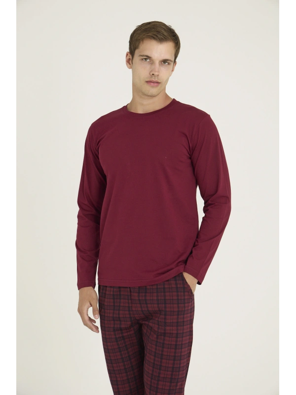 9273 Erkek O Yaka Pijama Takımı