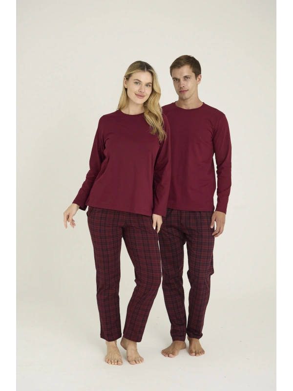 9273-k Kadın O.yaka Pijama Takım