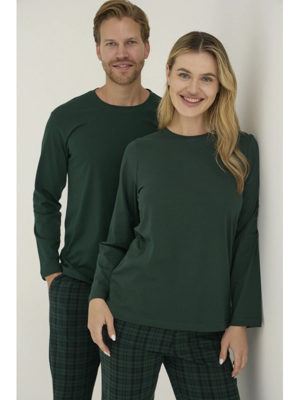 9273-k Kadın O.yaka Pijama Takım