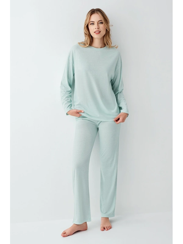 Arnetta 3407-s Kadın Uzun Kol Pijama Takım