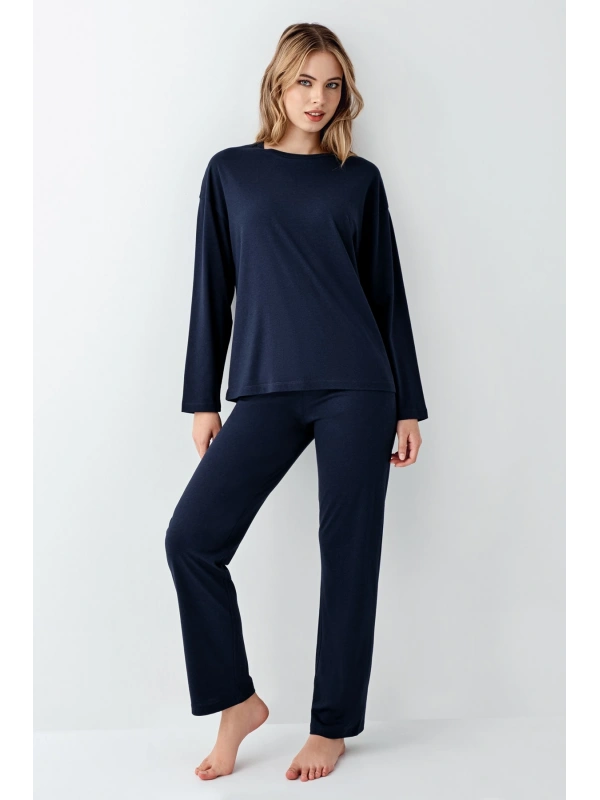 Arnetta 3407-s Kadın Uzun Kol Pijama Takım
