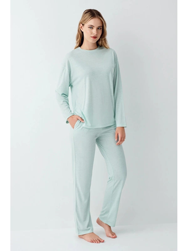 Arnetta 3407-s Kadın Uzun Kol Pijama Takım