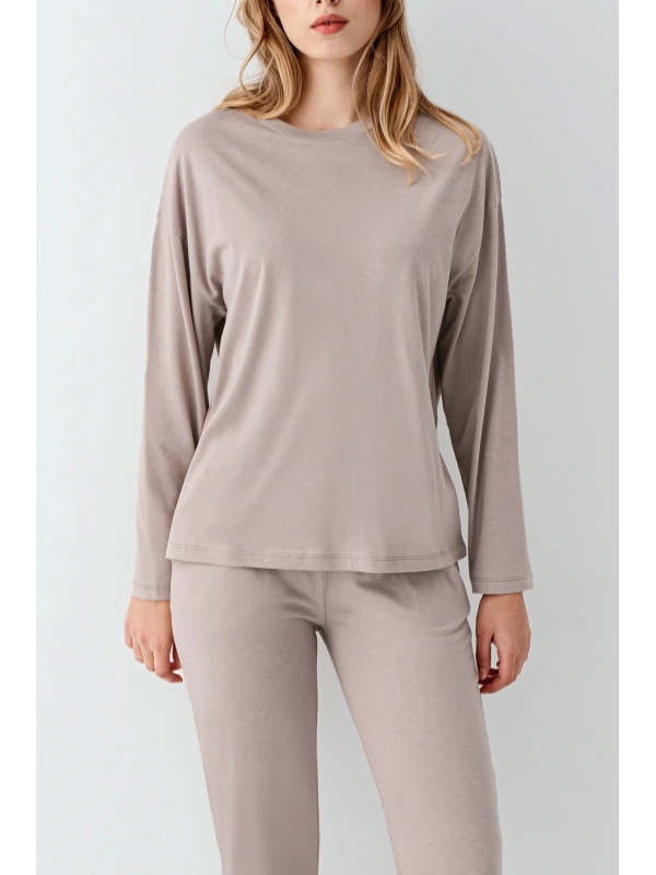 Arnetta 3407-s Kadın Uzun Kol Pijama Takım